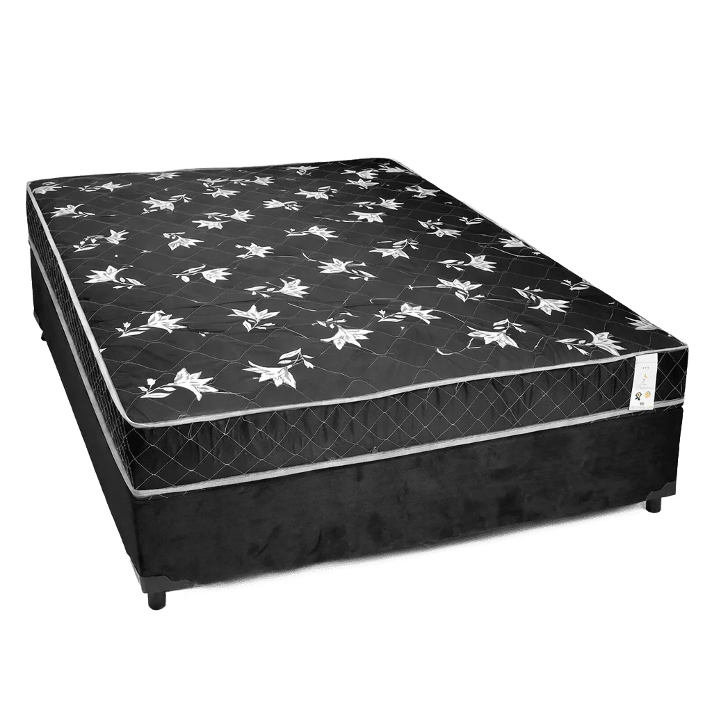 Cama Box Conjugada Casal Simples